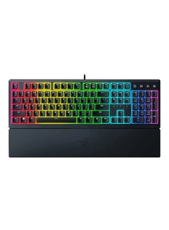 Buy Razer Ornata V3 Gaming Keyboard - US Layout, Low-Profile Keys, Mecha-Membrane Switches, UV-Coated Keycaps in UAE