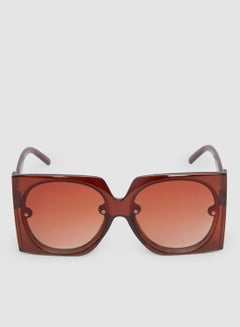 Buy Women's Sunglass With Durable Frame Lens Color Brown Frame Color Brown in Egypt