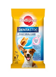 Buy Dentastix Dog Treats 5-10kg Dogs 7 Sticks 110grams in UAE