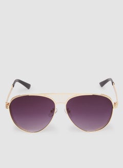 اشتري Women's Sunglass With Durable Frame Lens Color Purple Frame Color Gold في مصر