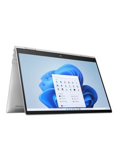 اشتري Envy x360 13-BF0013DX Touchscreen Laptop With 13.3-Inch Display, Core i7-1250U Processor/8GB RAM/512GB SSD/Intel Iris Xe Graphics/Windows 11 Home English Silver في الامارات