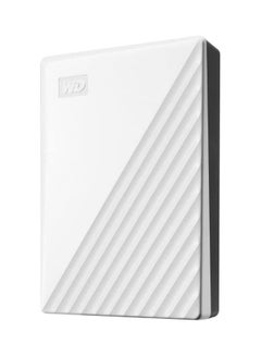 Buy My Passport Portable External Hard Drive HDD With Password Protection And Auto Backup Software WDBPKJ0050BWT-WESN 5 TB in Saudi Arabia