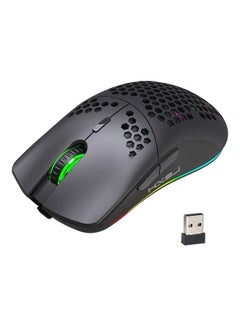 Buy Ergonomic Design 2.4G Wireless RGB Gaming Mouse With Nano Receiver in UAE