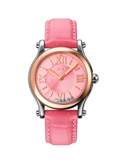 Buy Women's Fashion And Elegant Leather Watch Waterproof Clock 9265 in Saudi Arabia