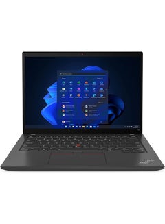 اشتري ThinkPad T14 GEN 3 Laptop With 14-Inch Display, Core i7-1260p Processor/16GB RAM/512GB SSD/Intel Iris Xe Graphics/Windows 11 Pro English Black في الامارات