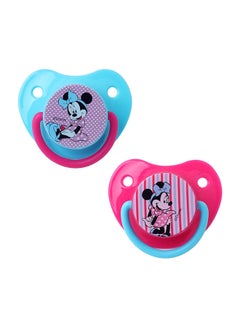 Buy Pack of 2 Minnie Mouse Soother Pacifier in UAE