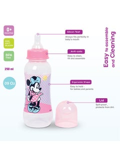 Buy Minnie Mouse Feeding Bottle 8x10x6cm in Saudi Arabia