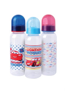 Buy Pack of 3 Cars Feeding Bottle Set - 9 oz (250 mL) in Saudi Arabia