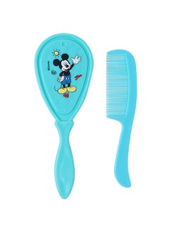 Buy 2-Piece Mickey Mouse Brush And Comb Set in UAE