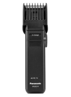 Buy Rechargeable Wet/Dry Beard & Hair Trimmer, 12 Cutting lengths, 1 hours full charge,40 min use- ER2051 Black in UAE