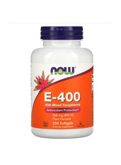 Buy Natural E-400 Dietary Supplement - 250 Softgels in UAE