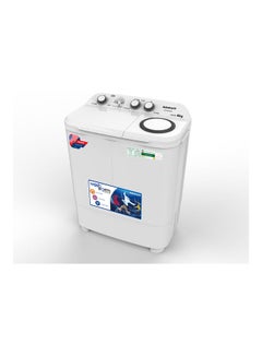 Buy Twin Tub Washing Machine 6 kg ADTT06KUWCP White in UAE