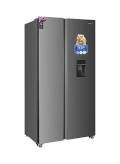 اشتري Side By Side Refrigerator Gross Capacity 700L, Net Capacity 562L, Inverter Compressor, Electronic Control, Odour Control System ADF 660SSDH12CPI إينوكس في الامارات