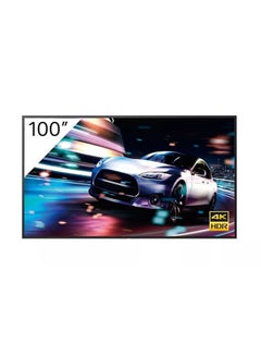 Buy 4K Ultra HD HDR PD Television 100 Inch FW100BZ40J Black in UAE