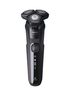 Buy Shaver series 5000 Wet and Dry Electric Shaver S5588/30 Deep Black in UAE