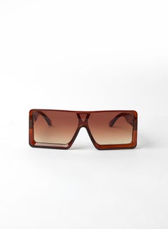 Buy Women's Flexible And Corrosion Resistant Frame Rectangular Sunglasses 5675L3 in Egypt