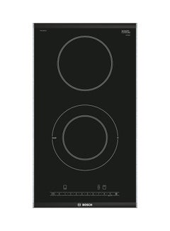 Buy Series 6 Domino Electric Hob 30 Cm Surface Mount With Frame PKF375FP1M Black in UAE