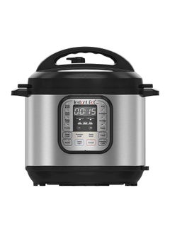 Buy DUO 8, 7-In-1 Multi-Use Electric Programmable Pressure Cooker, Multicooker, 13 Smart Programs, Stainless Steel Inner Pot, Advanced Safety Protection 8 L 1200 W INP-113-0007-01 Black & Stainless steel in UAE