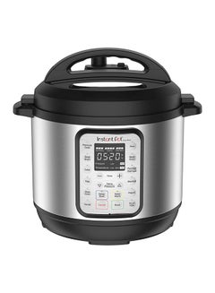 Buy DUO plus 8, 9-in-1 Multi-Use Electric Programmable Pressure Cooker, Multicooker, 15 smart programs, inner pot, Advanced Safety Protection 8 L 1200 W INP-113-0008-01 Black & Stainless steel in UAE