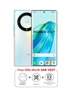 Buy X9a 5G Dual SIM Titanium Silver 8GB RAM 256GB With Choice Earbuds X, 6 Months Screen Protection and GCC Warranty - Middle East Version in Saudi Arabia