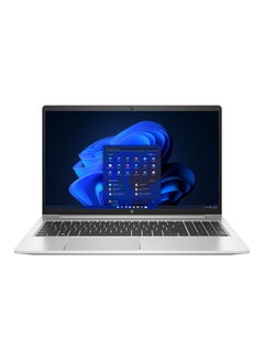 اشتري ProBook 450 G9 Laptop With 15.6-Inch FHD Display, Core i7-1255U Processor/16GB RAM/512GB SSD/Intel Iris XE Graphics/Windows 11 Pro English Silver في مصر