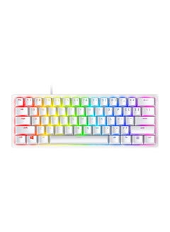 Buy Huntsman Mini Clicky Optical Switches (Purple) 60% Gaming Keyboard - Chroma RGB Lighting, PBT Keycaps, Onboard Memory - Mercury in UAE