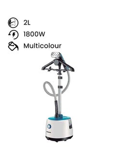 Buy Garment Steamer With Ironing Board, Suit Hanger System, 2 Steam Levels, Wrinkle-Free, High-Quality Telescopic Poles, 50Min Steam, Ideal For Home And Business Use 2 L 1800 W NGS666AB Multicolour in Saudi Arabia