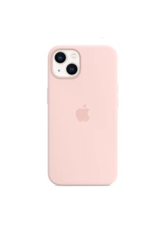 Buy Protective Soft Silicone Case Cover for iPhone 13 Sand Pink in Saudi Arabia