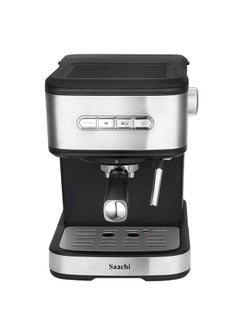 Buy 3 In 1 Coffee Maker  With 20 Bar Automatic Steam Pressure Pump 200 ml 850 W NL-COF-7062-BK Black in Saudi Arabia