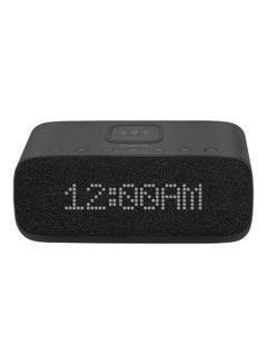 Buy Bluetooth Speaker With Qi Wireless Charger Black in UAE