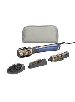Buy Air Style Pro Hair Airstyler With Rotating Brush Silver/Grey/Blue in Saudi Arabia