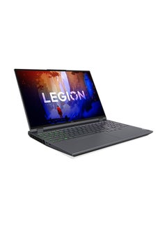 اشتري Legion 5 Pro Laptop With 16-Inch Display, AMD Ryzen 9 6900HX Processor/32GB RAM/1TB SSD/8GB NVIDIA GeForce RTX 3070 Ti Graphics Card/Windows 11 Home - 2 Years, Premium care Arabic Strom Grey في الامارات