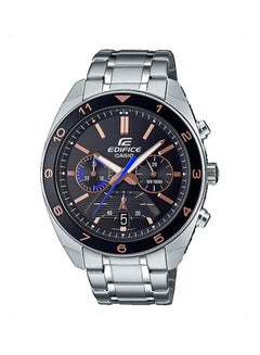 Buy Men's Stainless Steel Chronograph Wrist Watch Efv-590D-1Avudf - 51 mm - Silver in Egypt