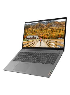 اشتري IdeaPad 3 Laptop With 15.6-Inch FHD Display, Core i7-1255U Processor/16GB RAM/512GB SSD/Intel Iris Xe Graphics/Windows 11 Home English/Arabic Arctic Grey في الامارات
