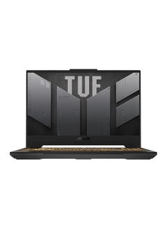 اشتري TUF Gaming F15 FX507ZC-HN027W Laptop With 15.6-Inch FHD Display, Core i7-12700H Processor / 16GB RAM / 512GB SSD / 4GB NVIDIA GeForec RTX 3050 Graphics / Win 11 Home / English/Arabic Mecha Gray في الامارات