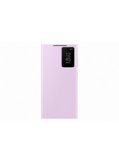 Buy S23 Ultra Smart View Wallet Case Lavender in Saudi Arabia