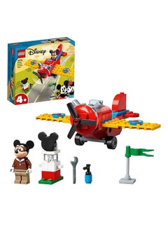 Buy 10772 Disney Mickey And Friends Mouseâ€s Propeller Plane  Building Kit 4+ Years in UAE