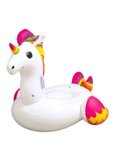 اشتري Inflatable Unicorn Ride-On Pool Float 41114 150x117cm في مصر