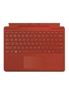 اشتري Surface Pro Signature Keyboard For Surface Pro X & Surface Pro 8 Poppy Red في الامارات