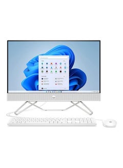 Buy 24-Cb1038nh All In One PC 23.8 Inch FHD Touch Display 12th Gen Intel Core i7-1255U Processor 8GB RAM 512GB SSD Intel Iris Xe Graphics Windows 11 Keyboard And Mouse English White in UAE
