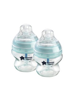 Buy Anti-Colic Baby Bottles, Slow-Flow Breast-Like Teat And Unique Anti-Colic Venting System, 150ml, Pack of 2 in UAE