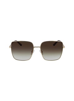 Buy Women's Full Rimmed Square Frame Sunglasses - Lens Size: 58 mm in Saudi Arabia