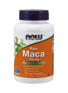 Buy Raw Maca Dietary Supplement - 90 Capsules in UAE