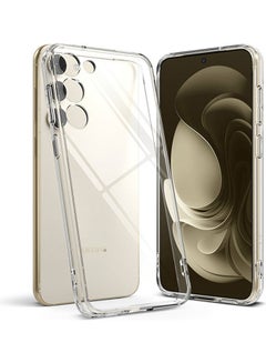 اشتري Fusion Series Covers for Samsung Galaxy S23 Plus Case (2023) Transparent Thin Shockproof TPU Protective Bumper Phone Cover - Clear في السعودية