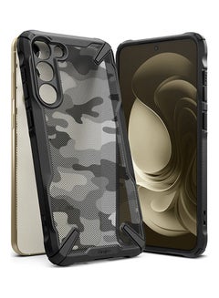 Buy Fusion-X Series Covers for Samsung Galaxy S23 Plus Case (2023)  Hard Shockproof Protective Bumper Phone Cover - Camo black in UAE