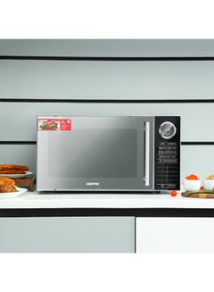 Buy Digital Convection Microwave Oven with Reheating Defrost and Grill Function 270mm Turntable Glass Including Child Lock LED Display and Timer 25 L 1400 W GMO2706CB Black in UAE