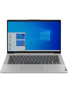 Buy IdeaPad 5 14ITL05 Laptop With 14-Inch FHD Display, Core i7-1165G7 Processor / 8GB RAM / 512GB SSD / Intel Iris Xe Graphics / Win11 Home / Arabic Platinum Grey in UAE