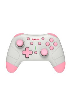 Buy Redragon G815P Pluto Bluetooth Wireless Gamepad For Pc & Console Pink in Egypt