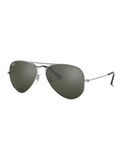 Buy Full Rim Aviator Mirror Sunglasses - 0RB3025W327758 in UAE