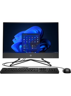 Buy AIO 200 Desktop With 21.5-Inch Display, Core 5-10210U Processor/8GB RAM/256GB SSD/Intel HD Graphics/DOS(No Windows) English/Arabic Grey in Saudi Arabia